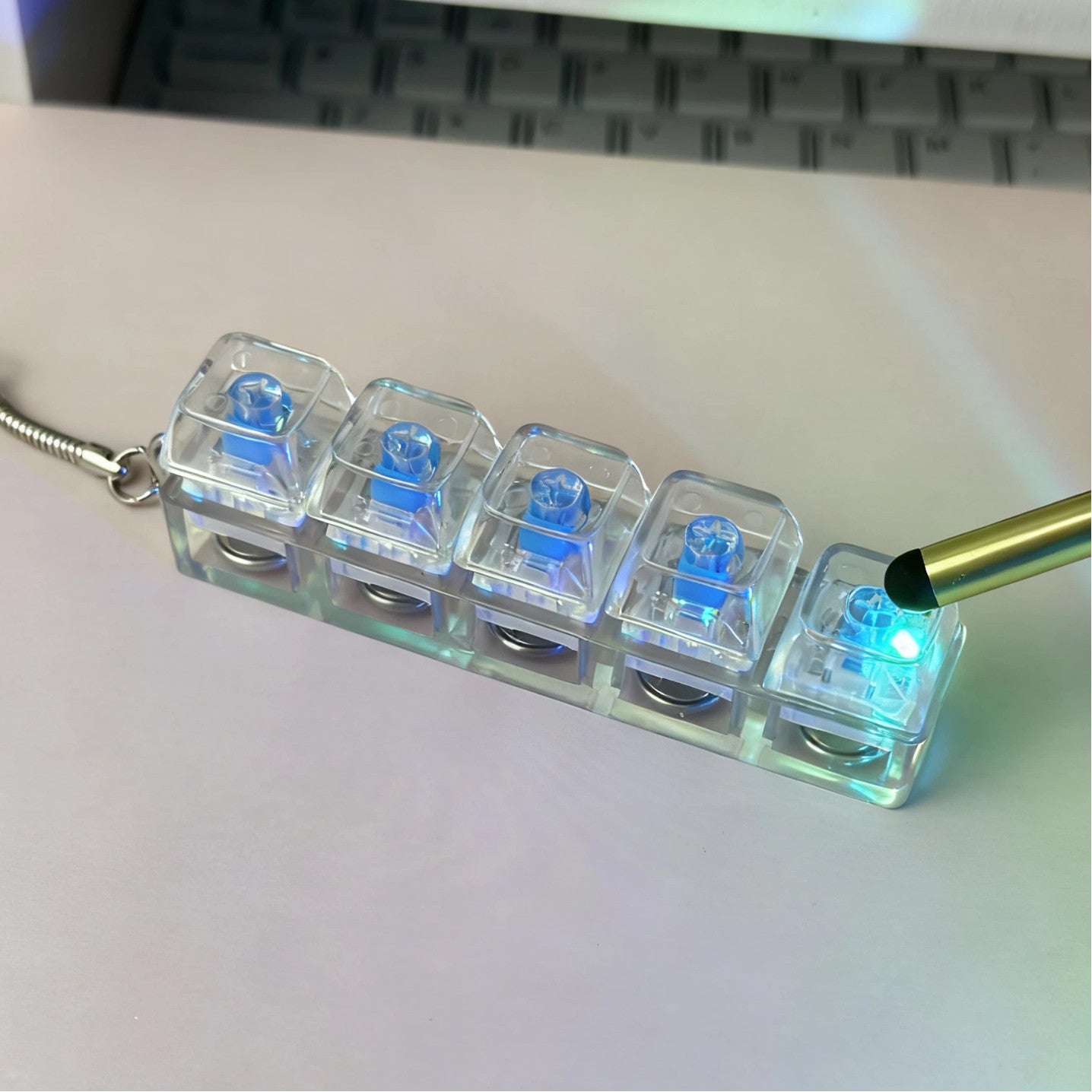 Light Up Keyboard Fidget Toy