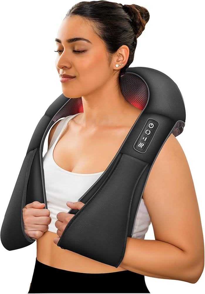 ReliefWrap Deep Tissue Heated Neck Massager
