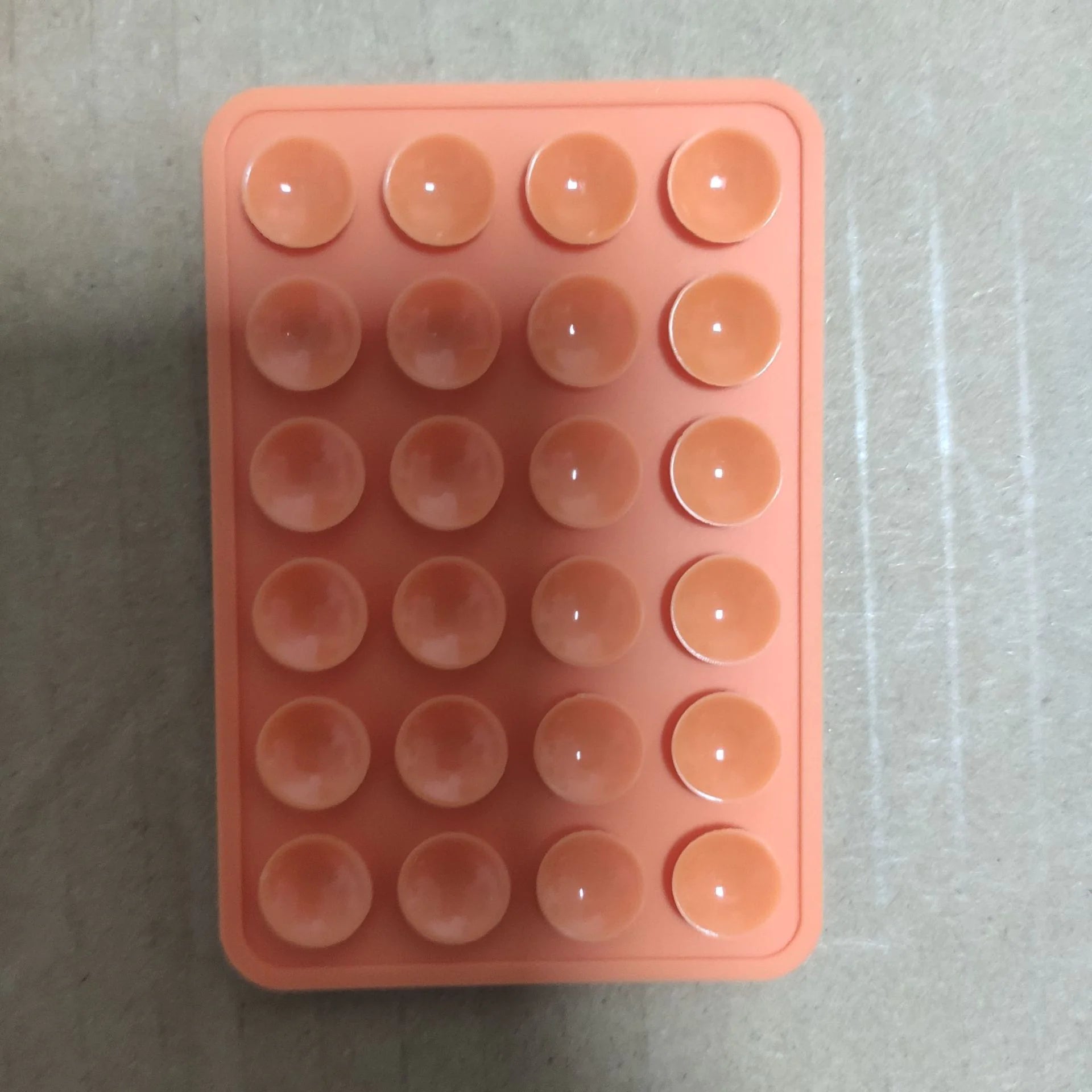 Suction Phone Case Mount, Sillicon Adhesive Phone Accessory for iPhone and Android, Hands-Free Fidget Toy Mirror Shower Phone Holder, Tiktok Videos and Selfies