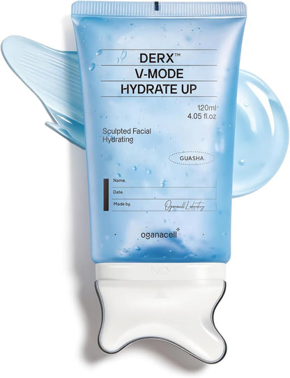 OGANA CELL PDRN Peptide Face Moisturizer with Gua Sha ? Hydrating Anti-Aging Cream 120ml