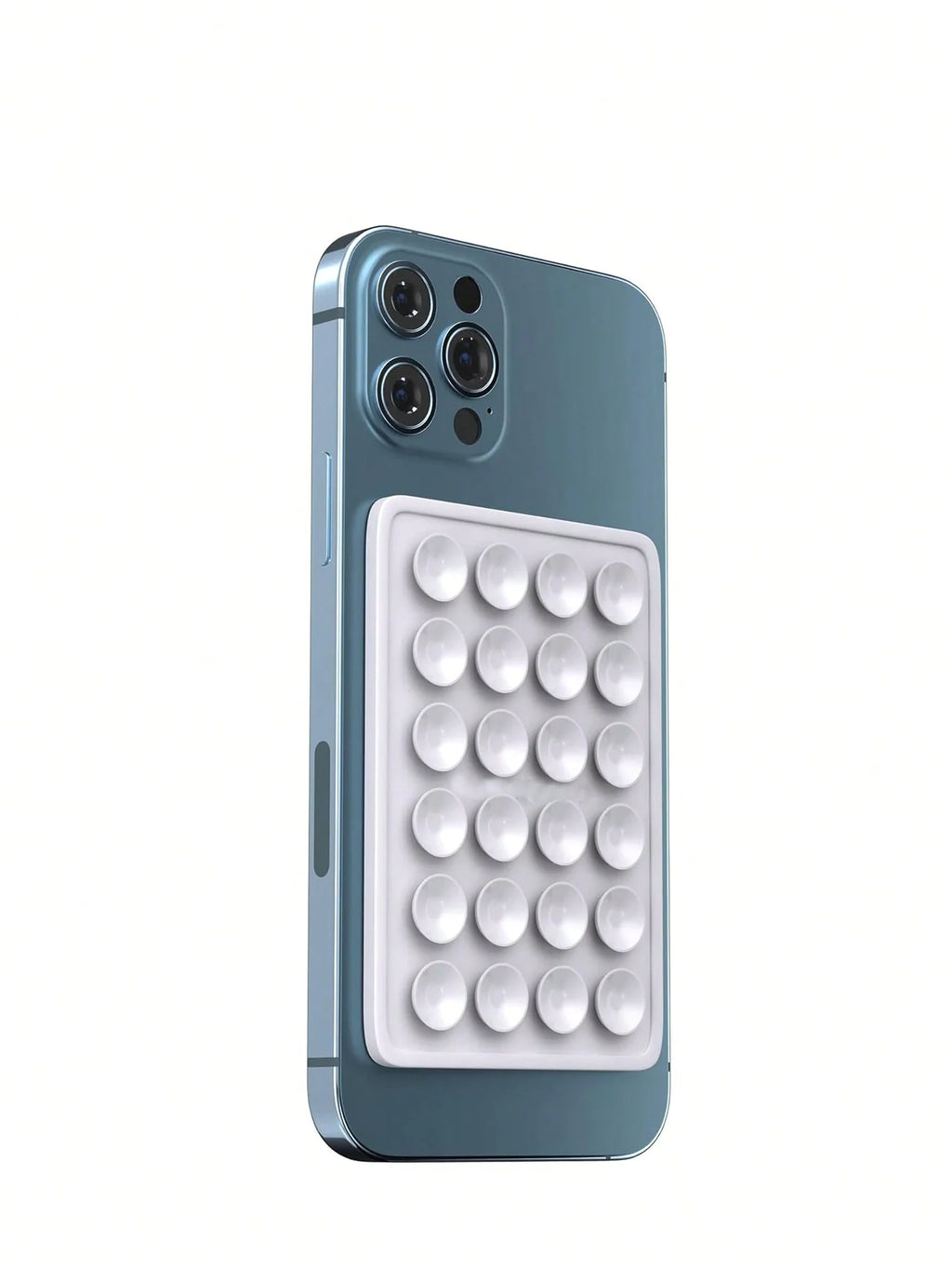 Suction Phone Case Mount, Sillicon Adhesive Phone Accessory for iPhone and Android, Hands-Free Fidget Toy Mirror Shower Phone Holder, Tiktok Videos and Selfies