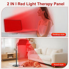 At-Home LED Red Light Therapy Lamp for Skin & Recovery