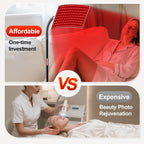 At-Home LED Red Light Therapy Lamp for Skin & Recovery